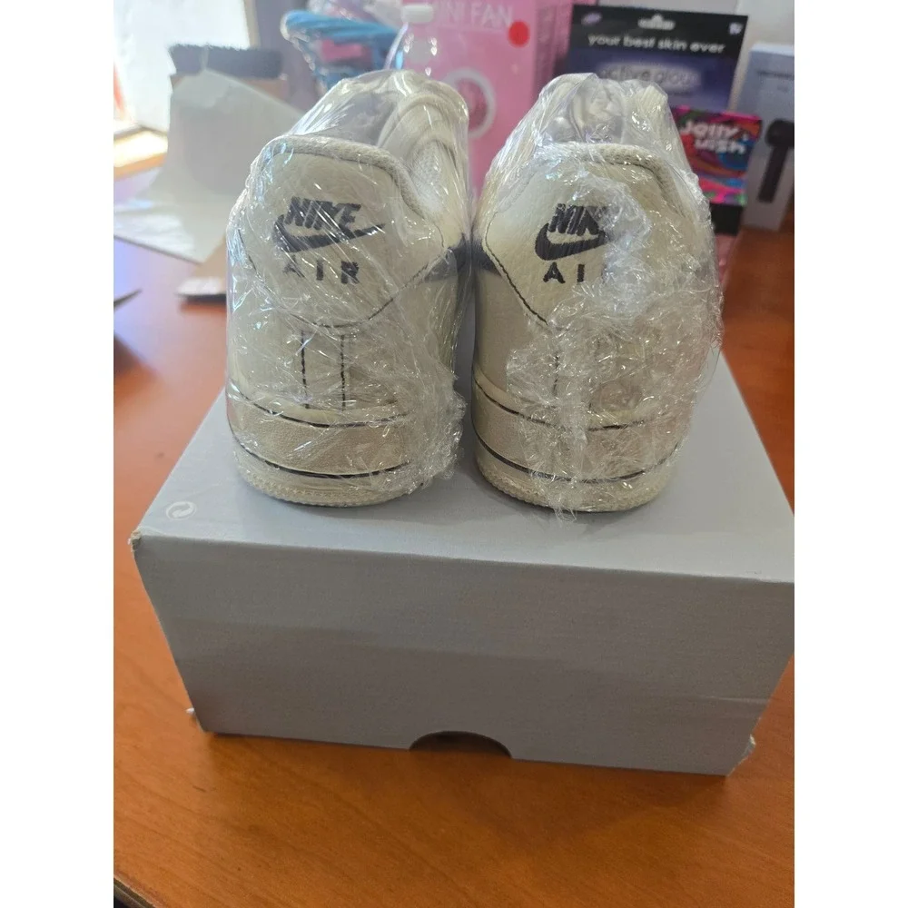 Nike Air Force 1 LV8 4 GS Light Khaki Black HJ4563-200 Size 6.5Y